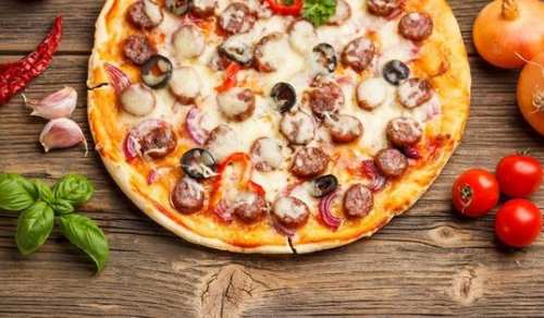 Pizza Merguez