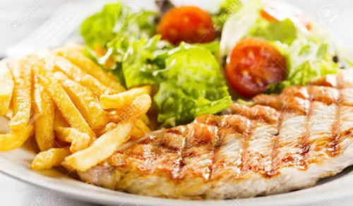 Plat Poulet mariné
