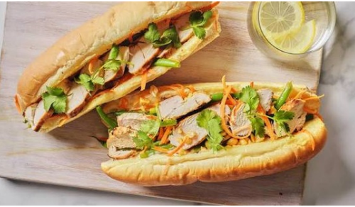 Sandwich Poulet mariné 