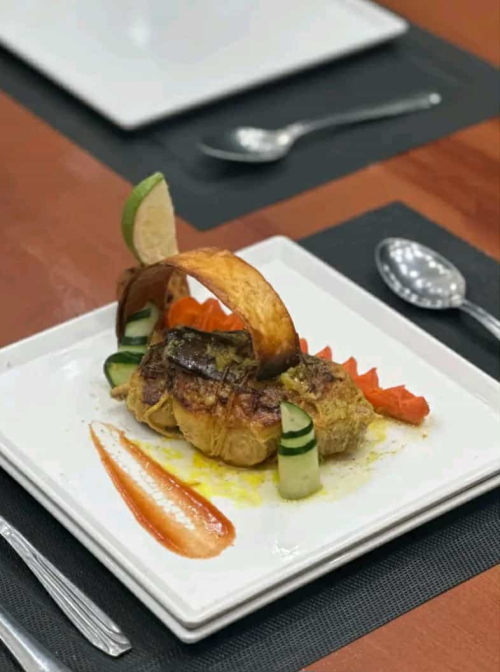 Poulet farci