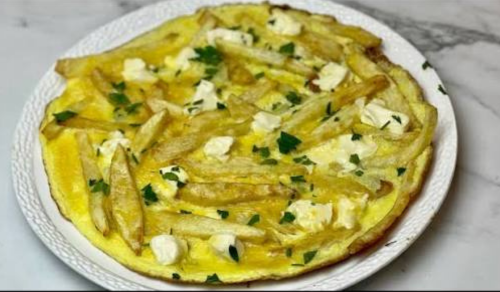 Frites omelette 