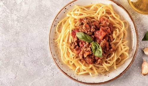 Spaghetti sauce rouge