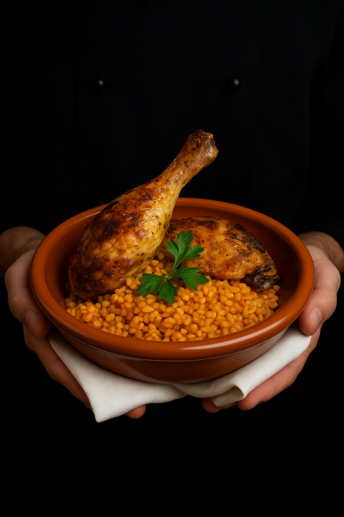 Bourghol au poulet 