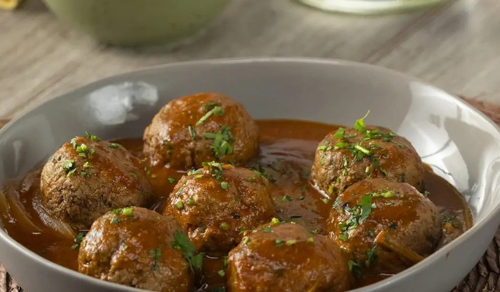 Boulettes viande en sauce
