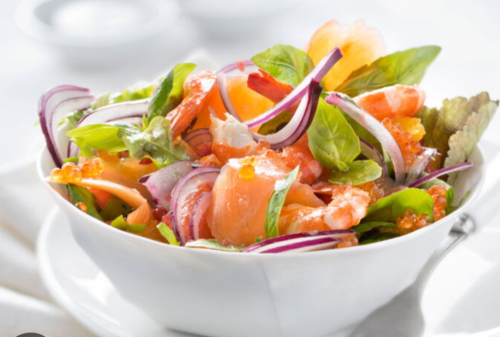 SALADE NORVÉGIENNE (Saumon)