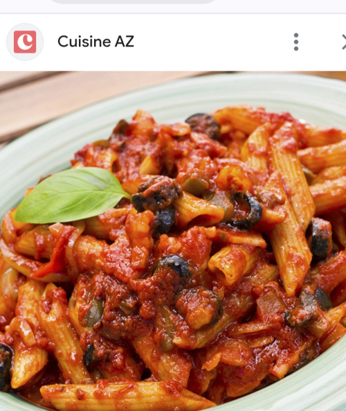 PENNE ARRABIATA