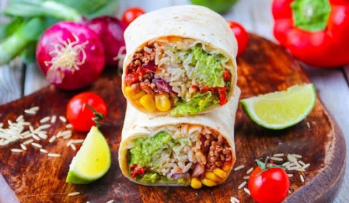 Burrito mexicain 