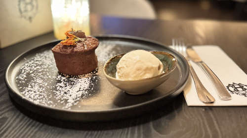 Mousse au chocolat noir 