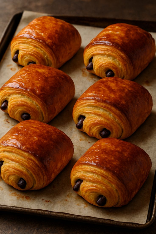 Pain au chocolat pur beurre