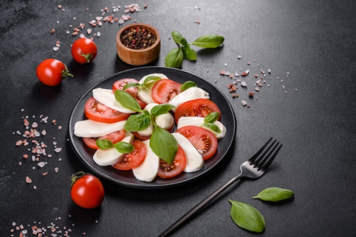 Salade tomate mozzarella 