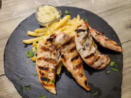 Escalope grillée 